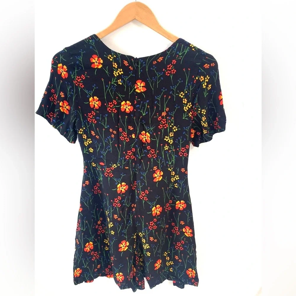 (A22)‎ NEW Free People Bet You Do Floral Romper, Size 2, NWT